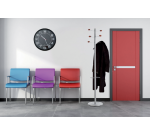 Wandklok Unilux Mega Ø 57.5cm zwart