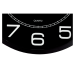 Wandklok Unilux Mega Ø 57.5cm zwart