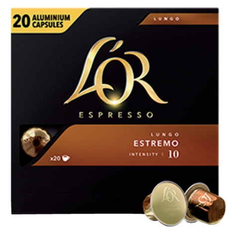 Café L'OR Espresso Lungo Estremo 20 capsules