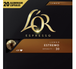 Café L'OR Espresso Lungo Estremo 20 capsules