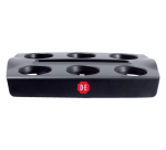 Bekerplateau Douwe Egberts voor 6 bekers zwart