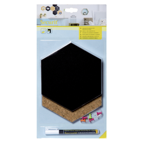 Securit set de décoration Hexagonale, 7 pièces