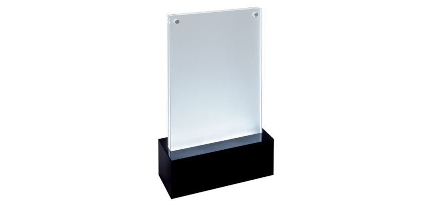 Tafeldisplay met ledverlichting 'Luminous'