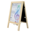 Securit Mini Easel Table Slate