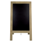 Stoepbord Securit 72x131x4cm steigerhout