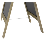 Panneau trottoir Securit 720x1310x40mm bois d'échafaudage