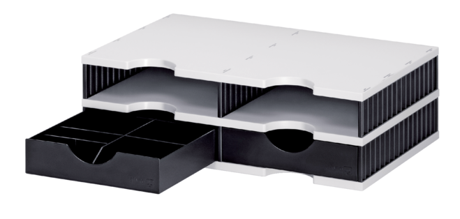 Station de classement doc duo, 4 compartiments