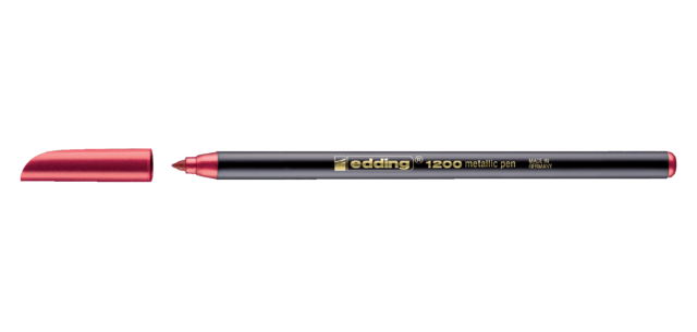 Fineliner edding 1200 Metallic Red