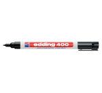 Viltstift edding 400 rond 1mm zwart blister à 1 stuk