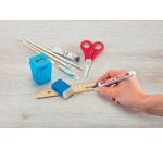 Permanent marker Edding E400 bullet tip 1 mm - Pack of 4