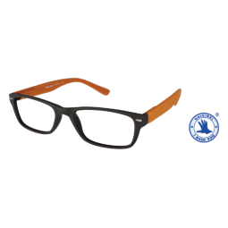 Lunettes de lecture I Need You +1.00 dpt Feeling marron-orange