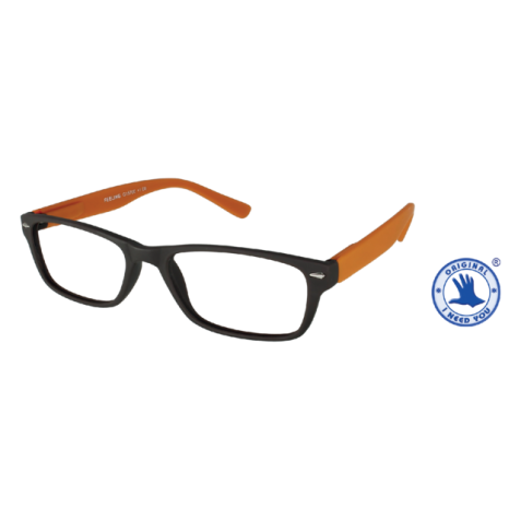 Lunettes de lecture I Need You +1.00 dpt Feeling marron-orange