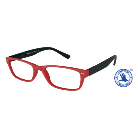 Lunettes de lecture I Need You +2.00 dpt Feeling rouge-noir