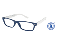 Lunettes de lecture I Need You +1.50 dpt Feeling bleu-blanc