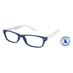 Lunettes de lecture I Need You +1.50 dpt Feeling bleu-blanc