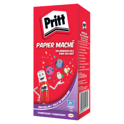 Pritt colle de bricolage pour papier-maché, boîte de 125 g