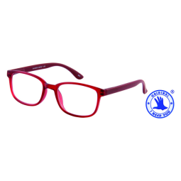 Lunettes de lecture I Need You +1.50 dpt Rainbow rouge foncé