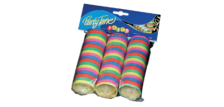 Serpentine blister à 3 rollen