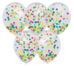 Ballon confetti 5 pièces