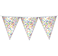 Guirlande confetti 10m