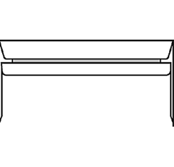 Envelop IEZZY C5/6 114x229mm venster rechts zelfklevend wit 500 stuks