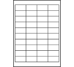Avery Label 4780 48.5x25.4mm white 1000 pieces