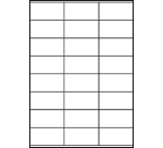 Avery Label 3490 70x36mm white 600 pieces