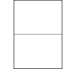 Avery Label LR3655 210x148mm A5 recycled white 200 pieces