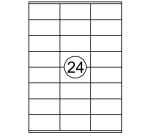 Etiquette Avery DP246-100 70x36mm 2400 pièces