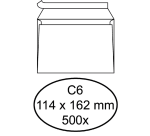 Enveloppe Hermes Hermes C6 114x162mm AC blanc 500pcs