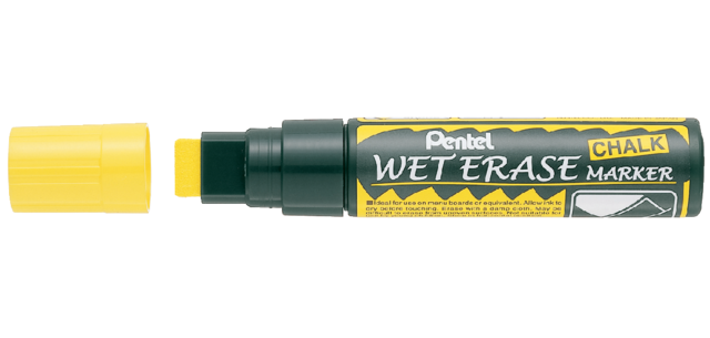 Pentel Kreidemarker SMW56 8-16mm gelb