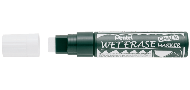 Marqueur Craie Pentel SMW56 8-16mm blanc