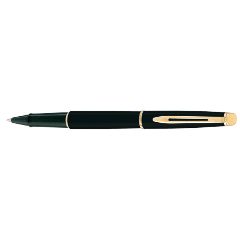Roller Waterman Hémisphère Noir Mat GT Fin