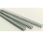 GBC Metal Comb 12.5mm 34 Rings A4 Silver 100 Pieces