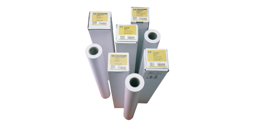 Papier jet d’encre HP C6567B 1067mmx45,7m 90g couché