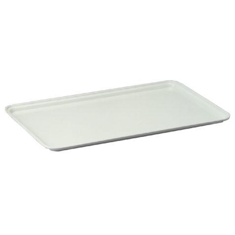 Plateau de service Cambro 530x325mm fibre de verre blanc