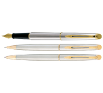 Stylo bille Waterman Hémisphère Stainless Steel GT Medium