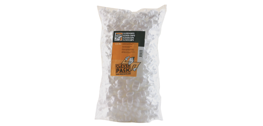 Opvulchips CleverPack wit zak à 2.5 liter