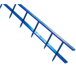 Surebindstrip GBC 25mm 10-pins blauw 100 stuks