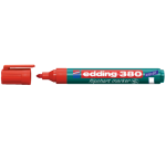 Marqueur pour chevalet edding 380 ogive 1,5-3mm rouge
