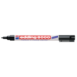 Marqueur pour Surgelés edding 8000 Pointe ogive 1mm noir