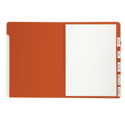 Trieur Djois A4 personnalisable 6 onglets rouge