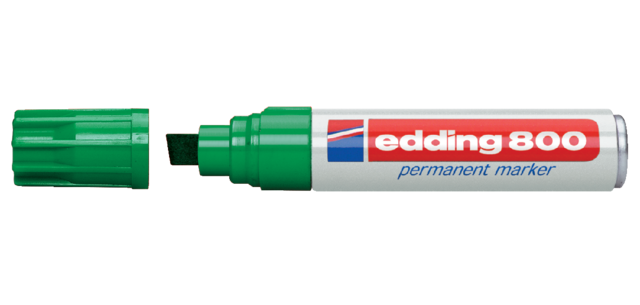 Edding 800 Marker Keilspitze 4-12 mm grün