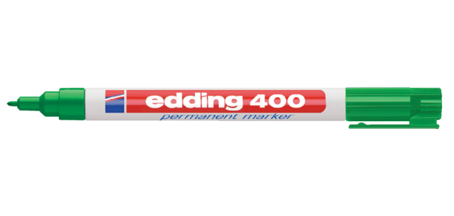 Edding 400 bullet 1mm green marker