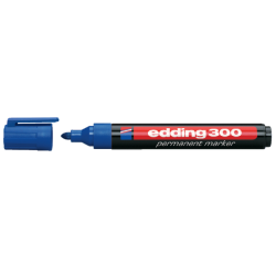 EN_EDDING MARQUEUR PERM 300 BLEU