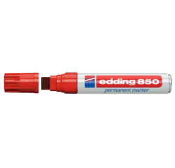 DE_MARQ EDDING 850 ROUGE BISEAUTE