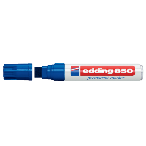 Viltstift edding 850 blok 5-16mm blauw