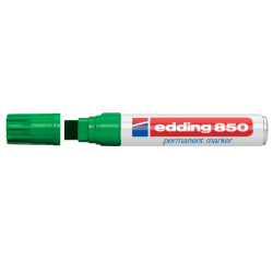 Marqueur edding 850 Pointe carrée 5-16mm vert