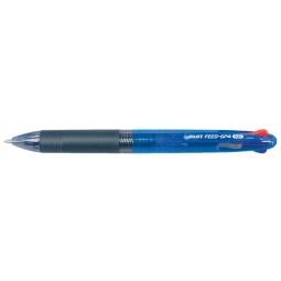 Stylo bille 4 couleurs PILOT Begreen Feed GP4 Medium bleu