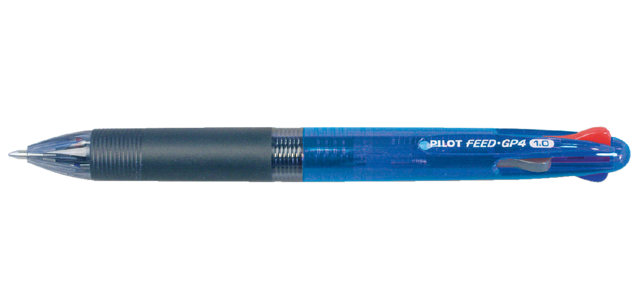 PILOT Begreen Feed GP4 Medium 4-Color Ballpoint Pen Blue